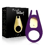 Ерекційне віброкільце Rianne S: The Pussy & The Knight Couple Ring, 10 режимів роботи, мед силікон - мініатюра 1