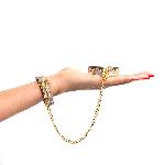Лакшері наручники-браслети з кристалами Rianne S: Diamond Cuffs, подарункове паковання - мініатюра 4