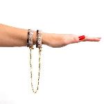 Лакшері наручники-браслети з кристалами Rianne S: Diamond Cuffs, подарункове паковання - мініатюра 5