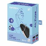 Вакуумний кліторальний стимулятор Satisfyer Love Triangle Black з керуванням через інтернет - мініатюра 7