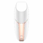 Вакуумний кліторальний стимулятор Satisfyer Love Triangle White з керуванням через інтернет - мініатюра 6