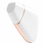 Вакуумний кліторальний стимулятор Satisfyer Love Triangle White з керуванням через інтернет - мініатюра 2
