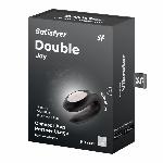 Смарт-вібратор для пар Satisfyer Double Joy Black із широким кліторальним стимулятором - мініатюра 7