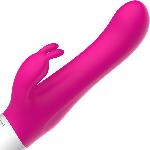 Пульсатор-кролик Leten Vibrator Exciting з підігрівом і вібрацією кліторального відростка - мініатюра 2