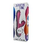 Вібратор-кролик 3 в 1 з вакуумом і пульсівною стимуляцією точки G Alive Caribbean Shine Magenta - мініатюра 2