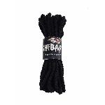 Бавовняна мотузка для шібарі Feral Feelings Shibari Rope, 8 м чорна - мініатюра 1