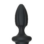 Анальний плаг з ділдо Doc Johnson Kink - Dual Density SECONDSKYN Fuck Plug - Black - мініатюра 4