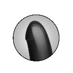 Анальний плаг з ділдо Doc Johnson Kink - Dual Density SECONDSKYN Fuck Plug - Black - мініатюра 3