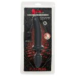 Анальний плаг з ділдо Doc Johnson Kink - Dual Density SECONDSKYN Fuck Plug - Black - мініатюра 2