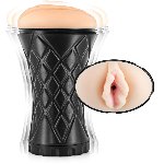Мастурбатор-вагіна Real Body Real Cup Vagina Vibrating - мініатюра 1