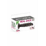 Фалоімітатор із присоскою Real Body — Real Zack Black, TPE, діаметр 3,7 см - мініатюра 2