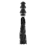 Флогер з ручкою - анальним плагом Fetish Tentation Whip with Plug Handle - мініатюра 1