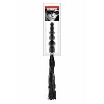 Флогер з ручкою - анальним намистом Fetish Tentation Whip with Rosary Handle - мініатюра 2