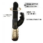 Вібратор-кролик Dorcel Baby Rabbit Gold 2.0 з перлинним масажем і головкою, що обертається - мініатюра 6