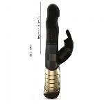 Вібратор-кролик Dorcel Baby Rabbit Gold 2.0 з перлинним масажем і головкою, що обертається - мініатюра 3