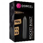 Перезаряджувана віброкуля Dorcel Rocket Bullet Black - мініатюра 2