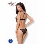 Ажурний боді Passion AZALIA BODY XXL/XXXL, black - мініатюра 5