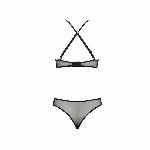 Еротичний комплект Passion AZALIA SET XXL/XXXL, black - мініатюра 3