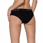 Трусики з широкою гумкою і мереживом Passion PS001 PANTIES XL, black - мініатюра 7