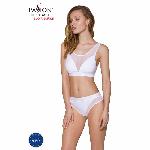 Топ з прозорою вставкою Passion PS002 TOP L, white - мініатюра 5