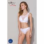 Топ з прозорою вставкою Passion PS002 TOP L, white - мініатюра 4