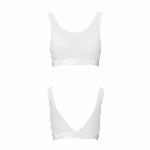 Топ з прозорою вставкою Passion PS002 TOP L, white - мініатюра 3