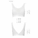Топ з прозорою вставкою Passion PS002 TOP M, white - мініатюра 2