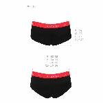 Трусики-шортики Passion PS003 PANTIES L, black - мініатюра 3