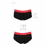 Трусики-шортики Passion PS003 PANTIES M, black - мініатюра 3
