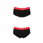 Трусики-шортики Passion PS003 PANTIES M, black - мініатюра 4