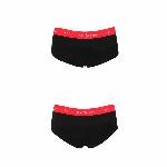 Трусики-шортики Passion PS003 PANTIES S, black - мініатюра 4