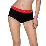 Трусики-шортики Passion PS003 PANTIES XL, black - мініатюра 1