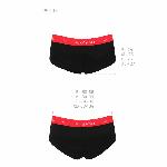 Трусики-шортики Passion PS003 PANTIES XL, black - мініатюра 3