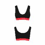 Спортивний топ на широких бретелях Passion PS003 TOP L, black - мініатюра 4