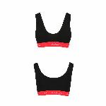 Спортивний топ на широких бретелях Passion PS003 TOP S, black - мініатюра 4