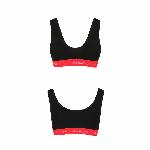 Спортивний топ на широких бретелях Passion PS003 TOP XL, black - мініатюра 4