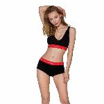 Спортивний топ на широких бретелях Passion PS003 TOP XL, black - мініатюра 6