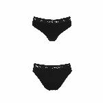 Трусики-сліпи з бавовни та еластаном Passion PS004 PANTIES L, black - мініатюра 4
