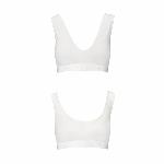 Спортивний топ з еластичної бавовни Passion PS005 TOP L, white - мініатюра 4