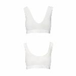 Спортивний топ з еластичної бавовни Passion PS005 TOP M, white - мініатюра 4