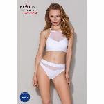 Спортивний топ з прозорою вставкою Passion PS006 TOP L, white - мініатюра 4