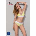 Спортивні трусики-стрінги Passion PS007 PANTIES L, yellow - мініатюра 4