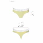 Спортивні трусики-стрінги Passion PS007 PANTIES L, yellow - мініатюра 2