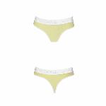 Спортивні трусики-стрінги Passion PS007 PANTIES L, yellow - мініатюра 3