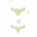 Спортивні трусики-стрінги Passion PS007 PANTIES M, yellow - мініатюра 2