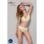 Спортивні трусики-стрінги Passion PS007 PANTIES S, yellow - мініатюра 4