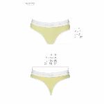 Спортивні трусики-стрінги Passion PS007 PANTIES S, yellow - мініатюра 3