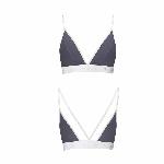 Спортивний топ з подвійними бретелями Passion PS007 TOP L, dark grey - мініатюра 2