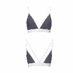 Спортивний топ з подвійними бретелями Passion PS007 TOP M, dark grey - мініатюра 4