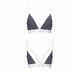 Спортивний топ з подвійними бретелями Passion PS007 TOP XL, dark grey - мініатюра 4